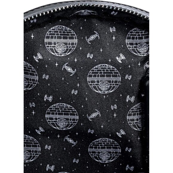 Star Wars Darth Vader Light Up Cosplay Mini Backpack Purse with Geometric Patter main image 4